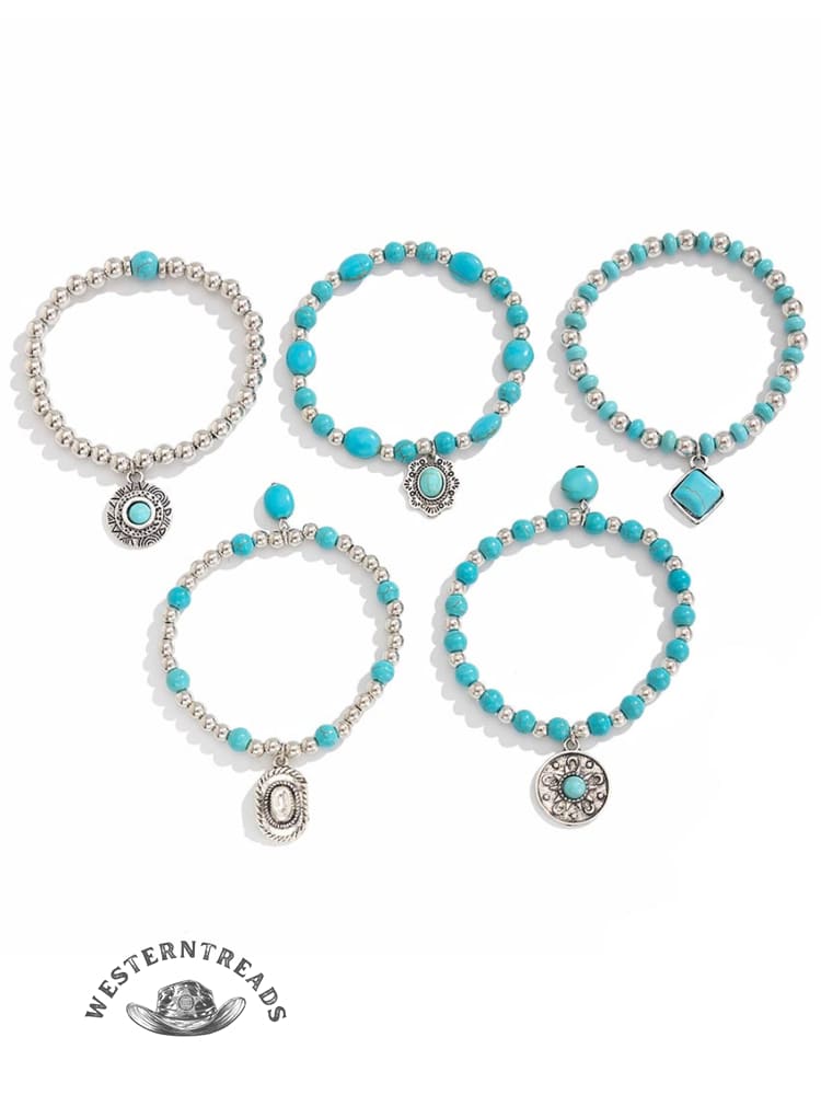 Boho Vintage Bracelet Set - Image 4