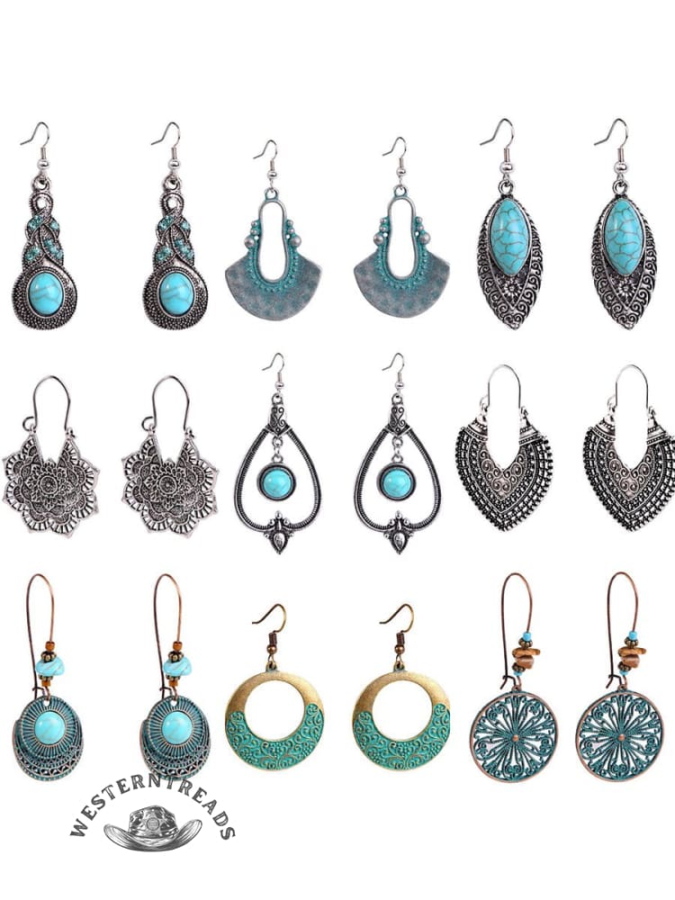 Boho Vintage Earrings - Image 11