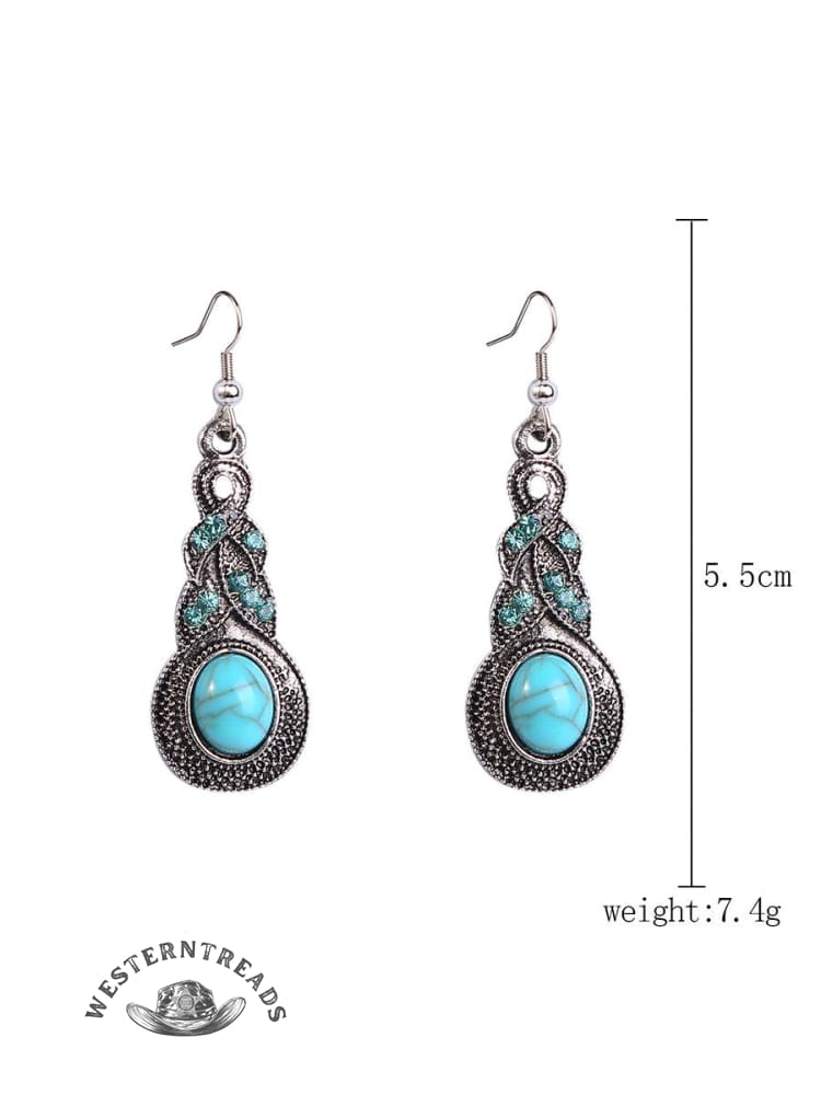 Boho Vintage Earrings - Image 2