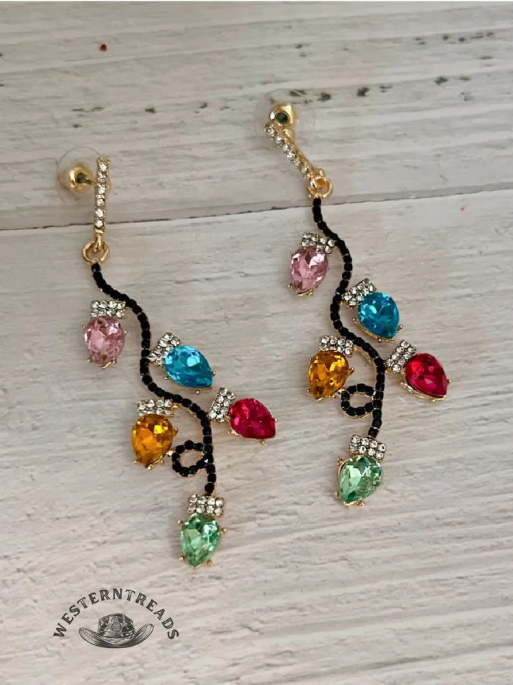 Christmas Light Earrings - Image 3