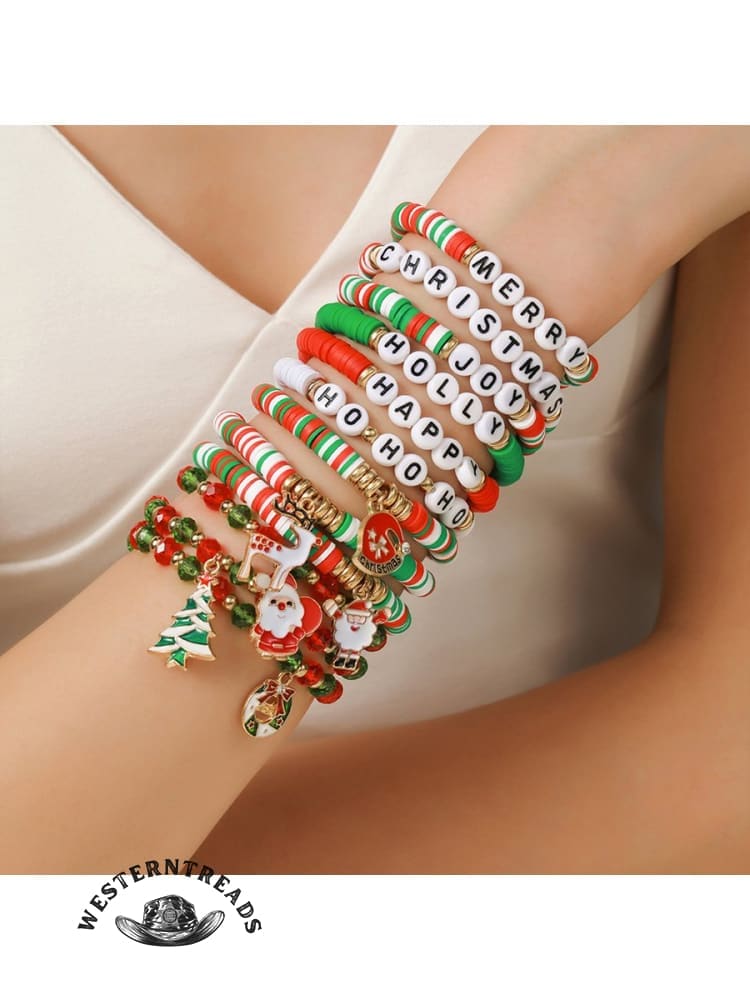 Christmas Soft Clay Beads Hand Ornaments - Image 3