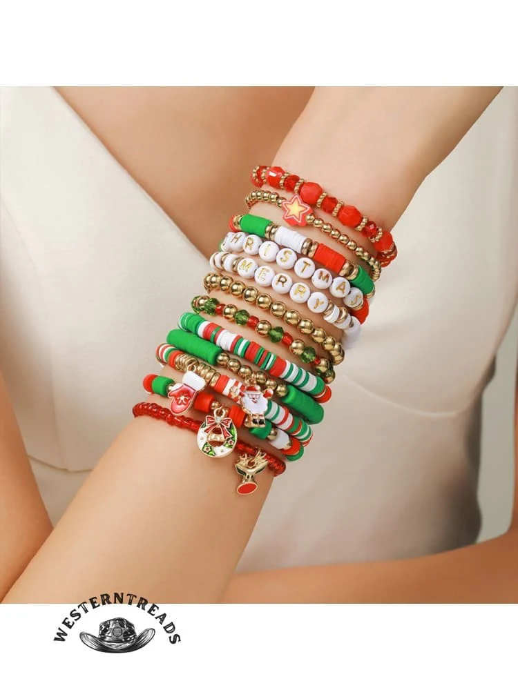 Christmas Soft Clay Beads Hand Ornaments - Image 4