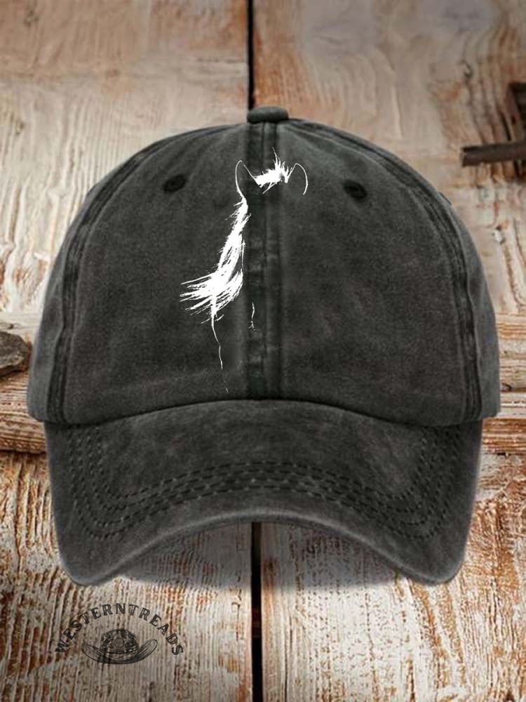 Horse Print Sun Hat - Image 3