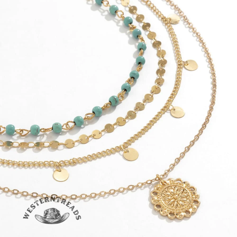 Metal vintage necklace - Image 3