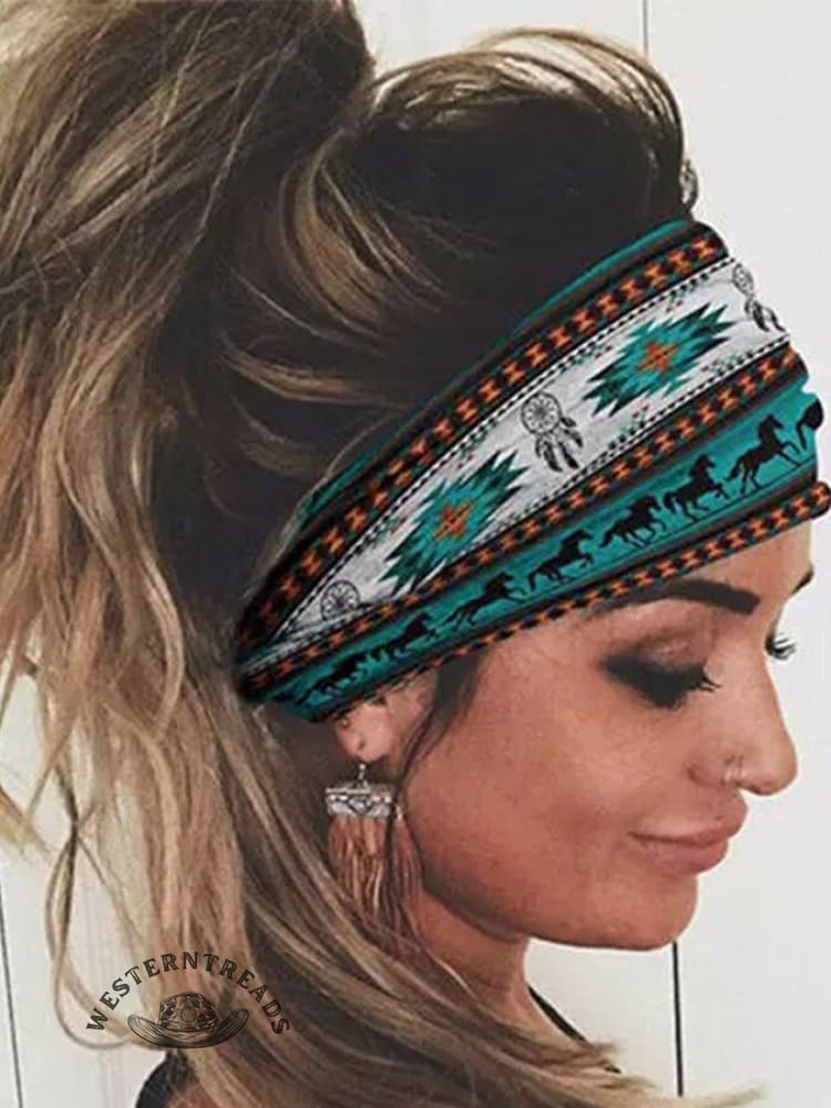 Printed Wide Headband - Image 2