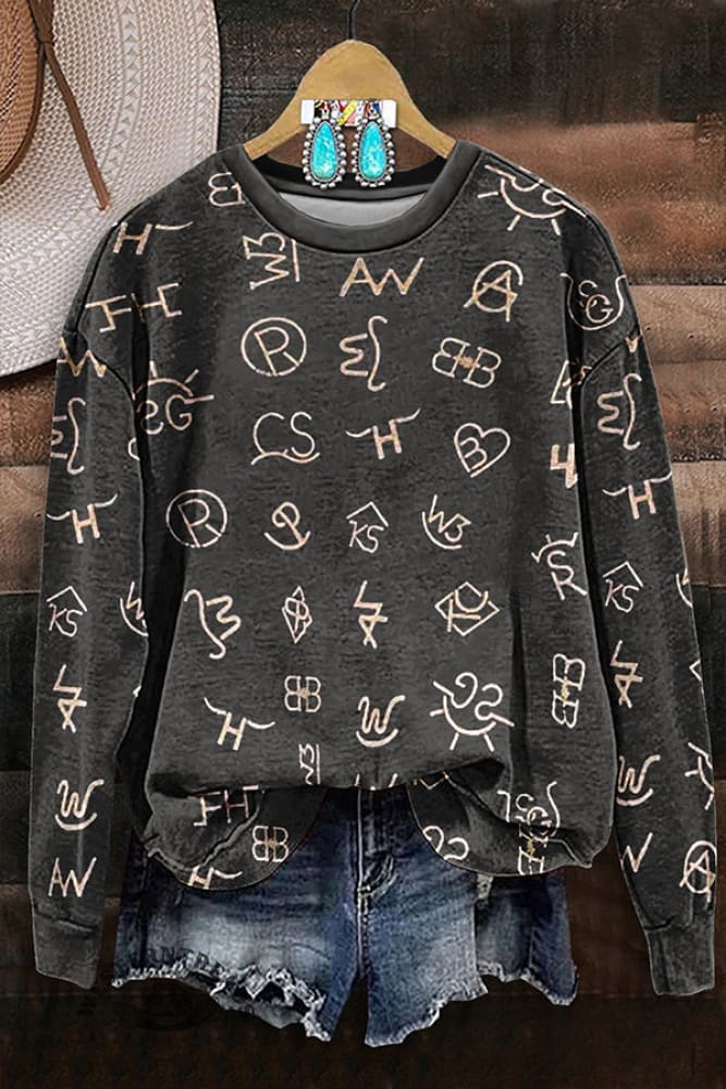 š„Hot Saleš„The Branded Long Sleeve Sweatshirt