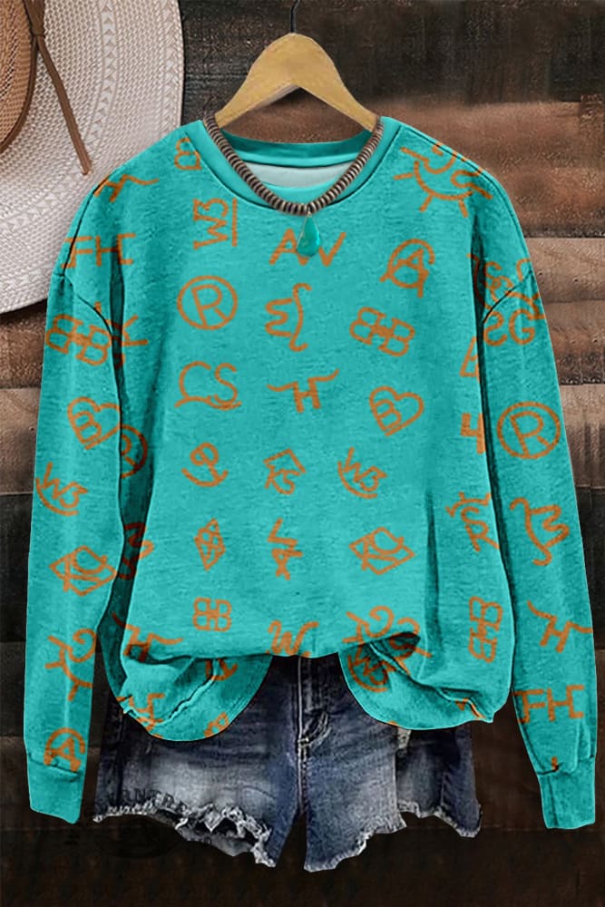 š„Hot Saleš„The Branded Long Sleeve Sweatshirt - Image 2