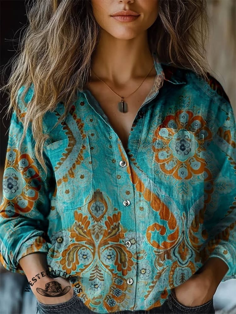 🔥Hot Sale🔥Classic Western Printed Sweatshirt - Image 4