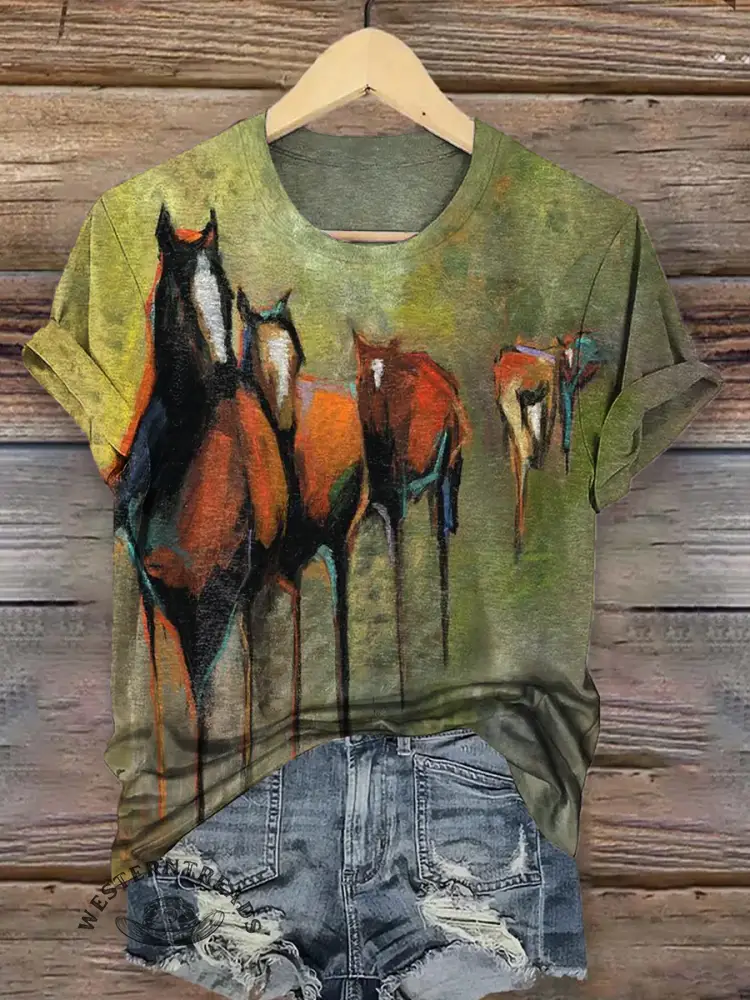 Retro Horse T-shirt