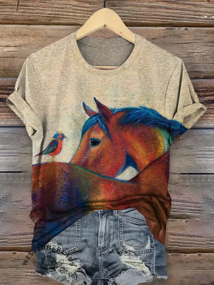 Retro Horse T-shirt