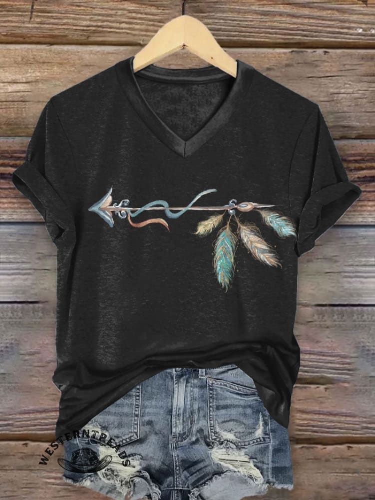 Vintage Art Print T-shirt - Image 2