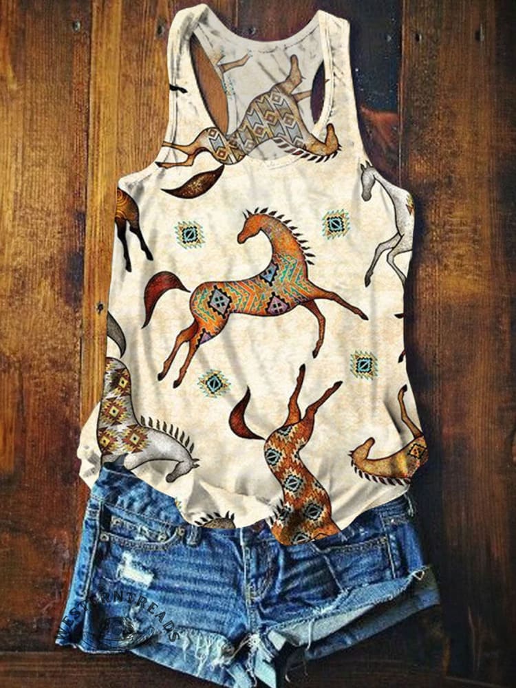Vintage Art Print T-shirt - Image 6