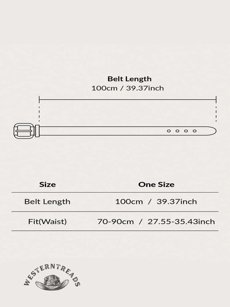 Vintage Engraved Sapphire Belt - Image 5