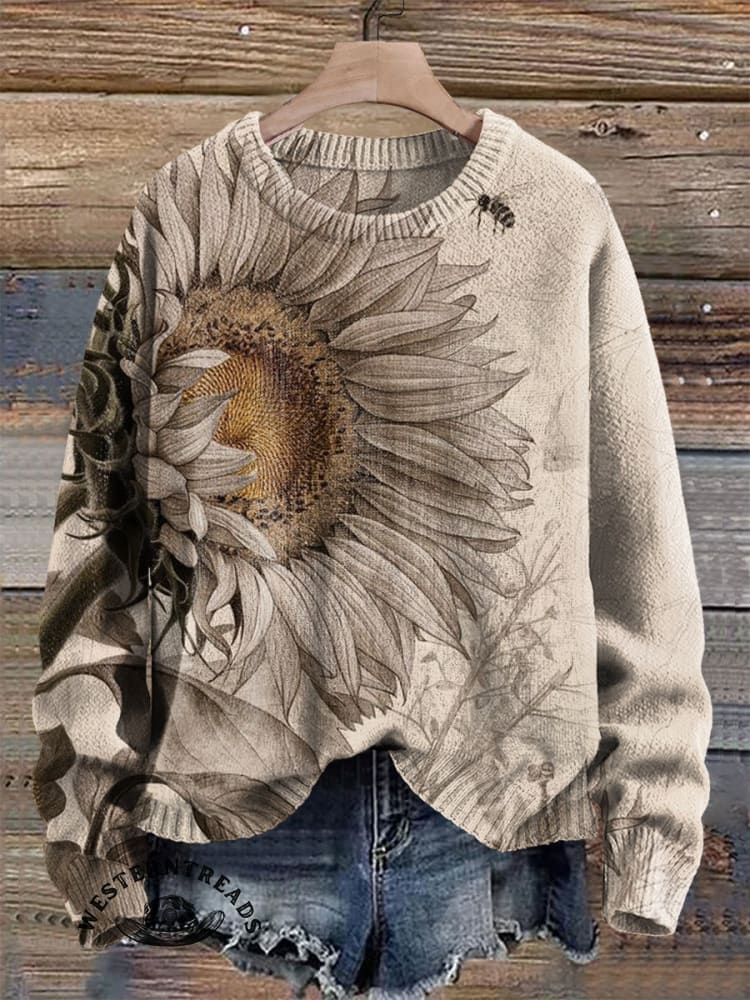 Vintage Sunflower T-shirt - Image 10