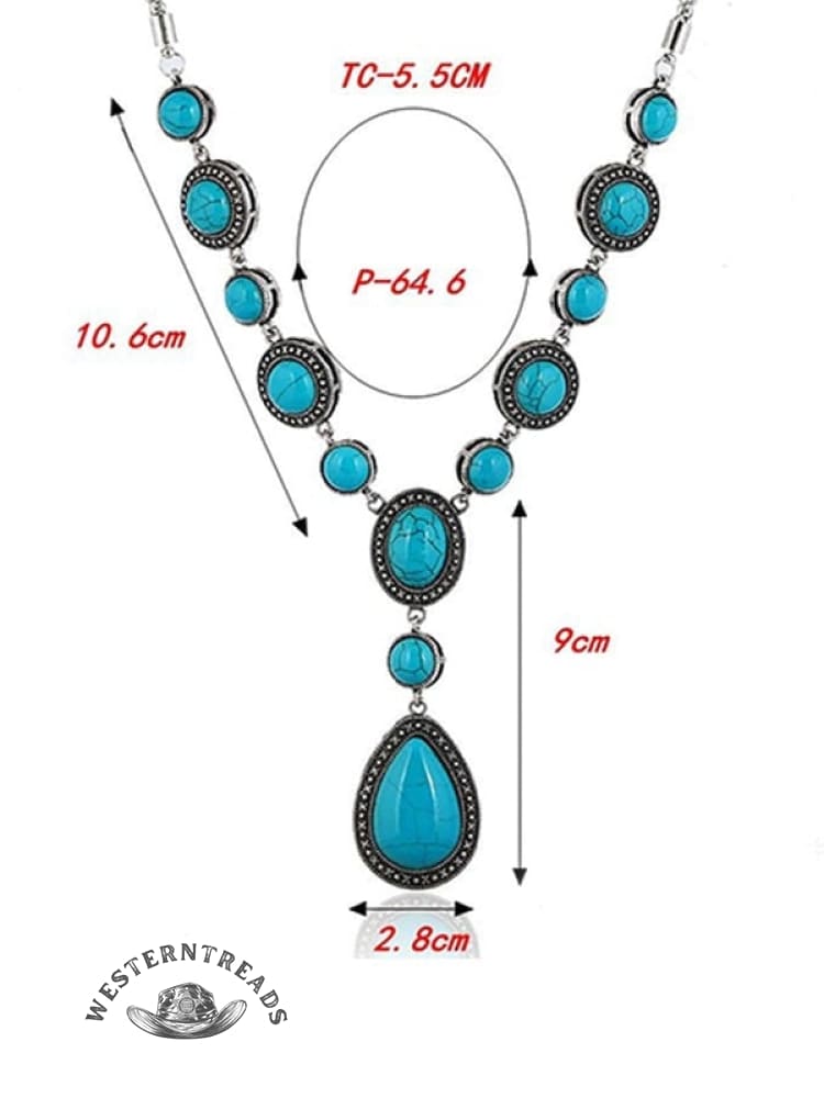 Vintage Turquoise Necklace - Image 3