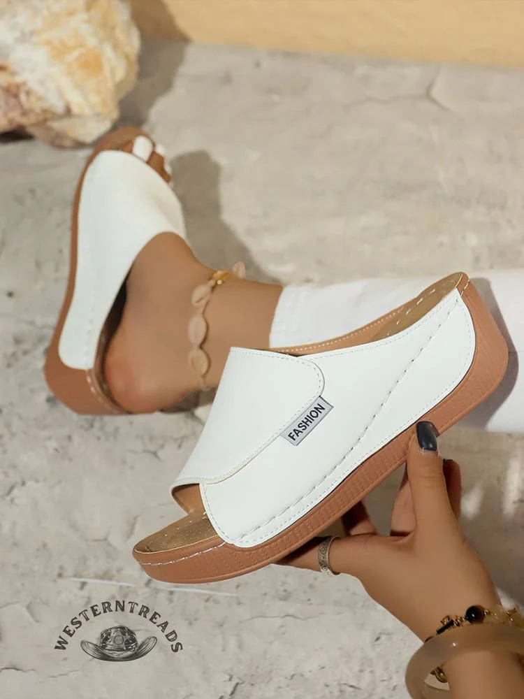 Women Flat Sandals Orthopedic Arch Support Walking Summer Sandals - Image 3
