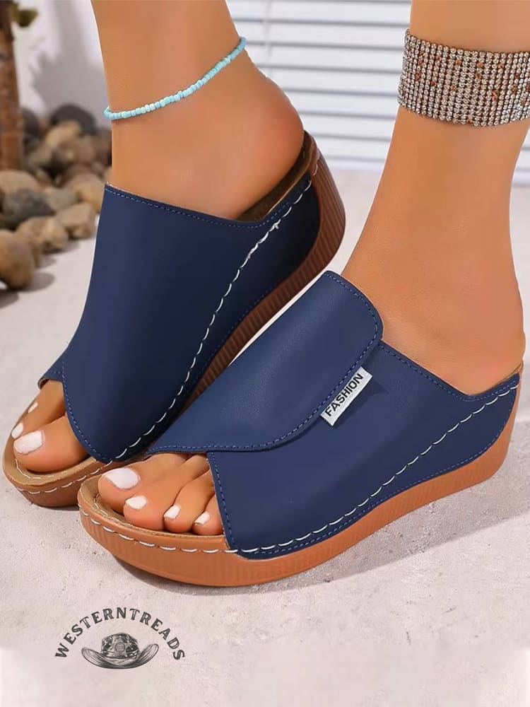 Women Flat Sandals Orthopedic Arch Support Walking Summer Sandals - Image 8