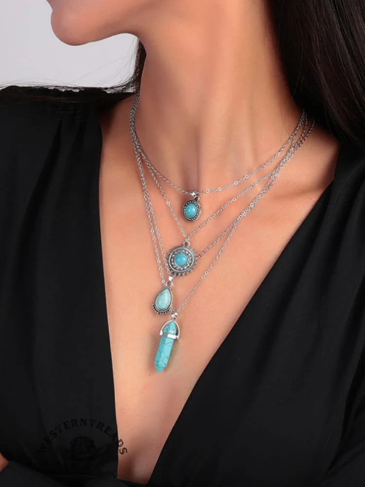 Women's Metal Fashion Necklace - Image 2