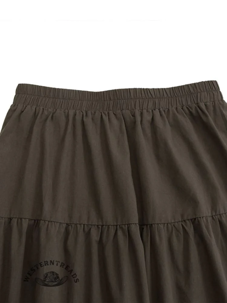 Women's Retro Pleated Skirt - Image 7